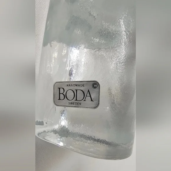 Kosta Boda Noah Series Horse and Bird Glass Figure Bertil Vallien Sweden MCM - Picture 6 of 8